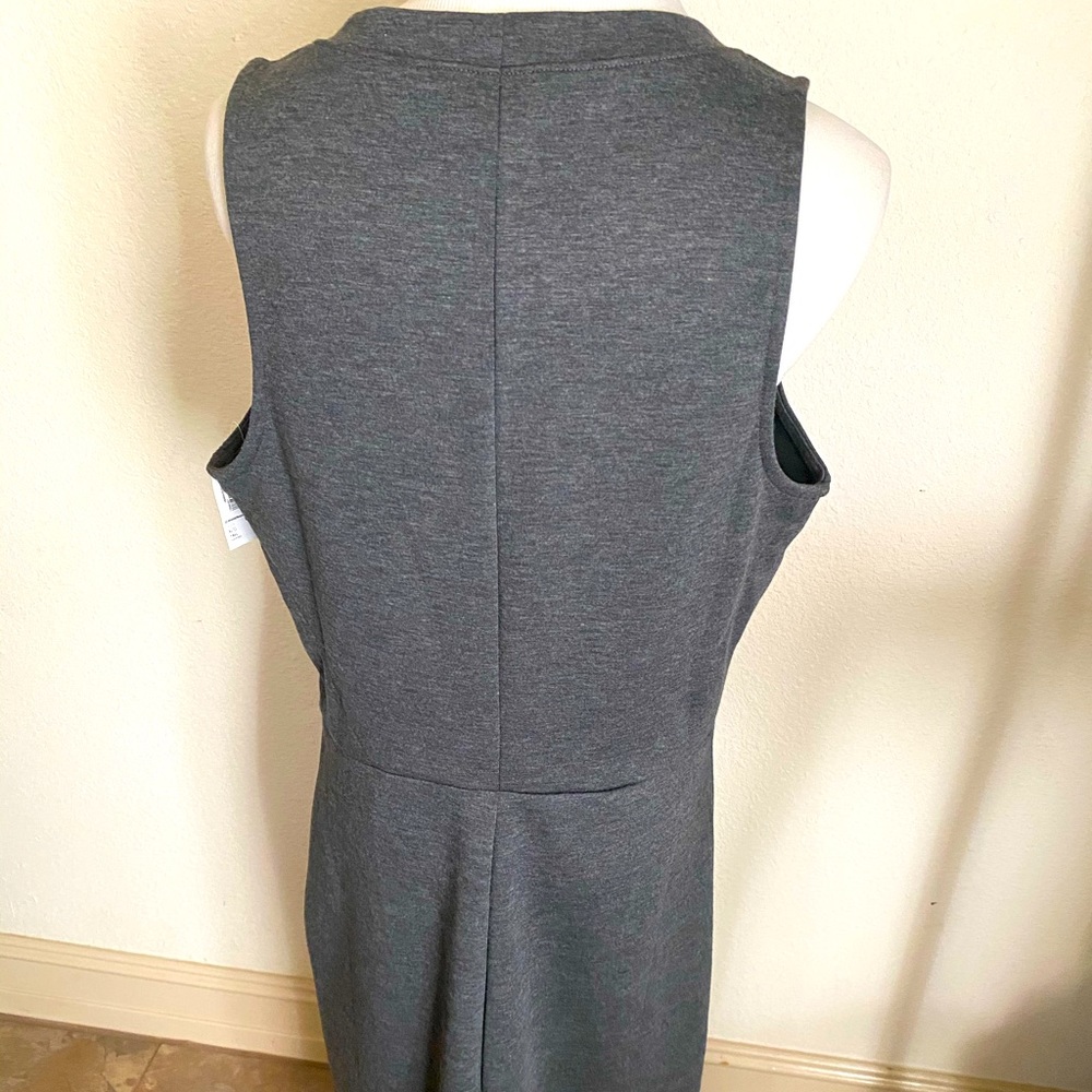 Sleeveless Ponte-Knit Sheath Dress for Women